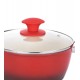 Caçarola 22cm 3,24 Litros 3.7mm Indução Ceramic Class Rubi